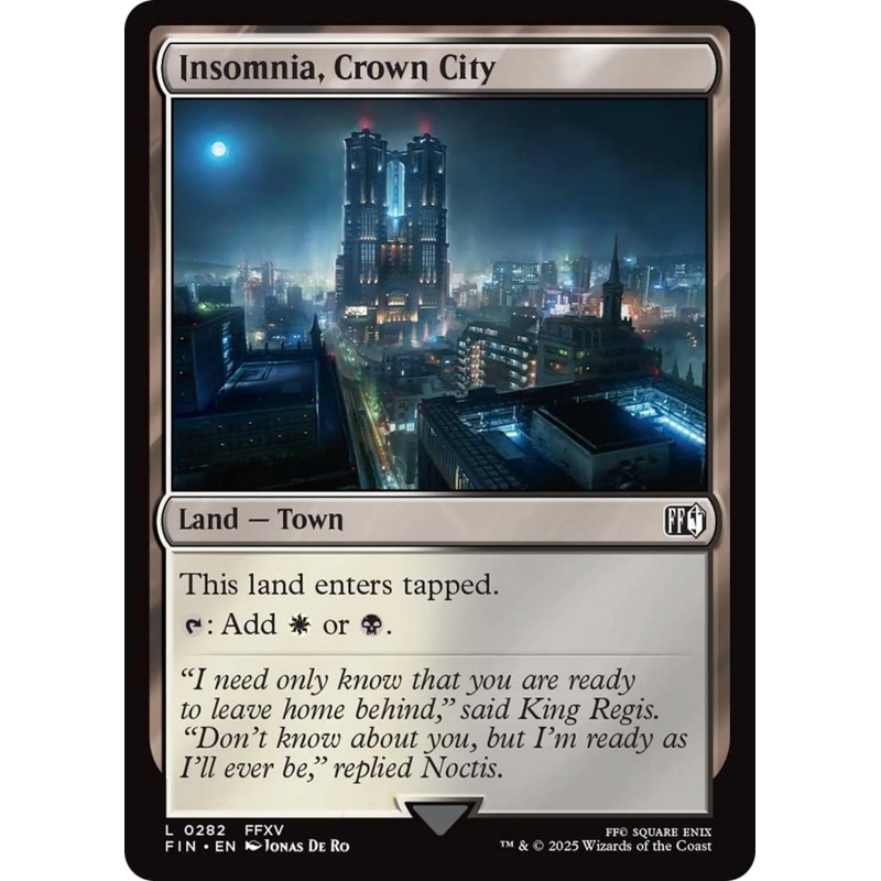 Insomnia, Crown City [FINAL FANTASY]