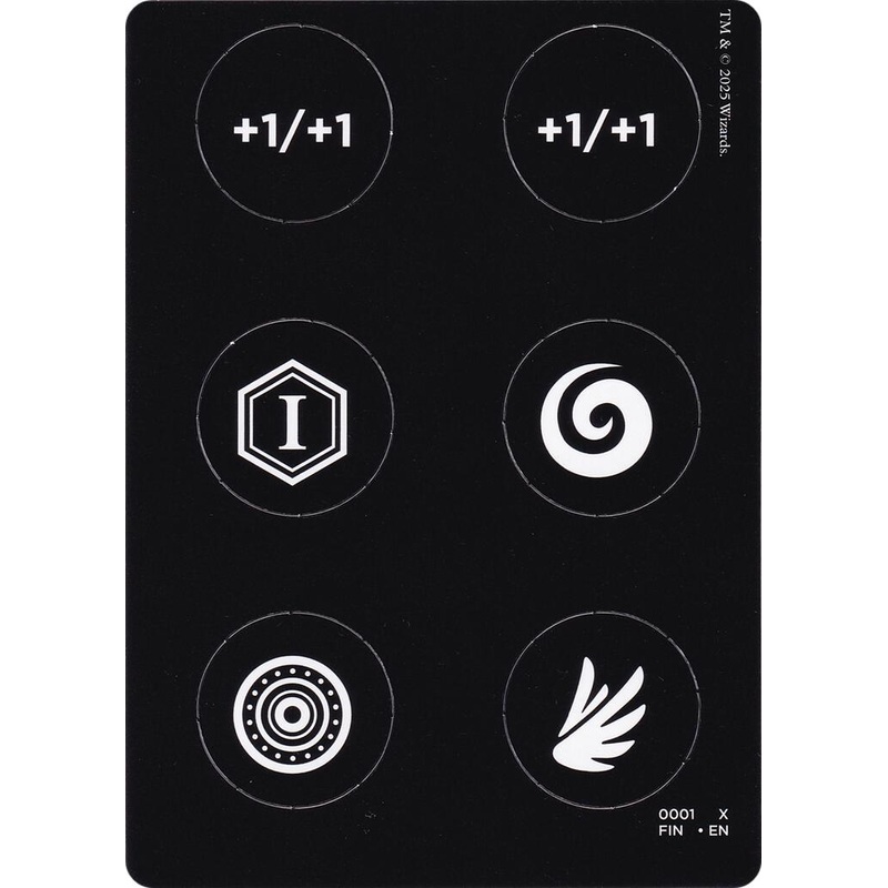 Punch Card Token (0001 // 0002) [FINAL FANTASY Tokens]