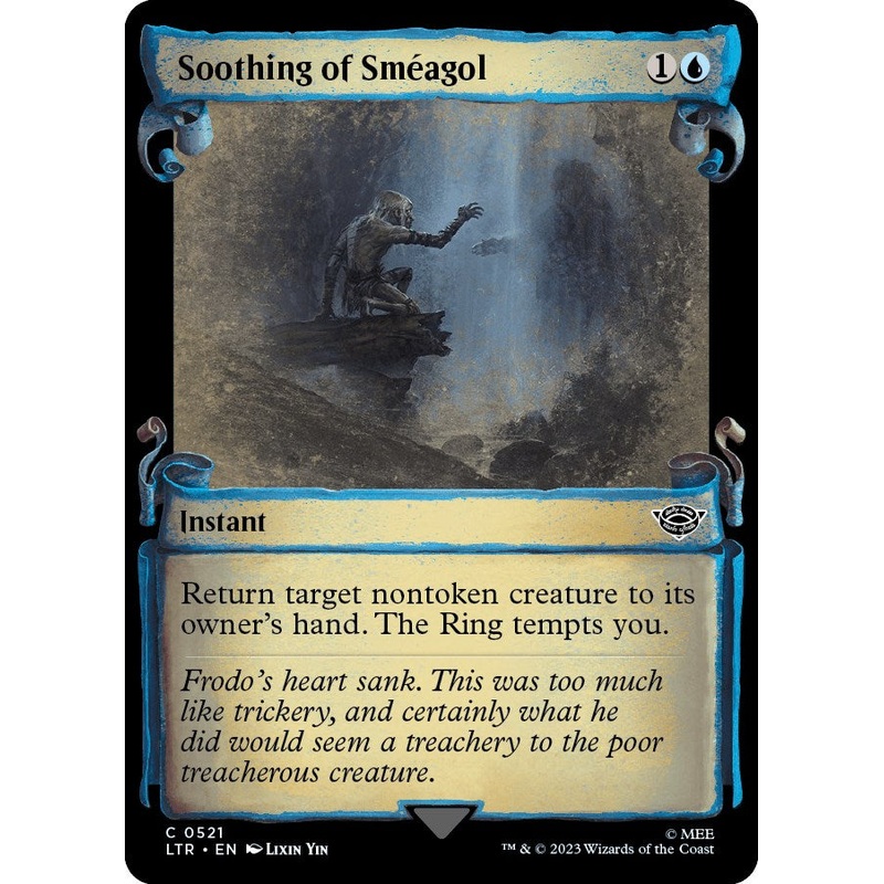 Soothing of Smeagol (Showcase Scrolls) [LTR – 521] Near Mint English Normal