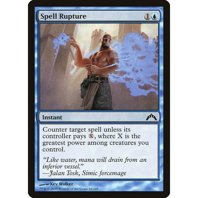 Spell Rupture [GTC – 52] Lightly Played English Normal