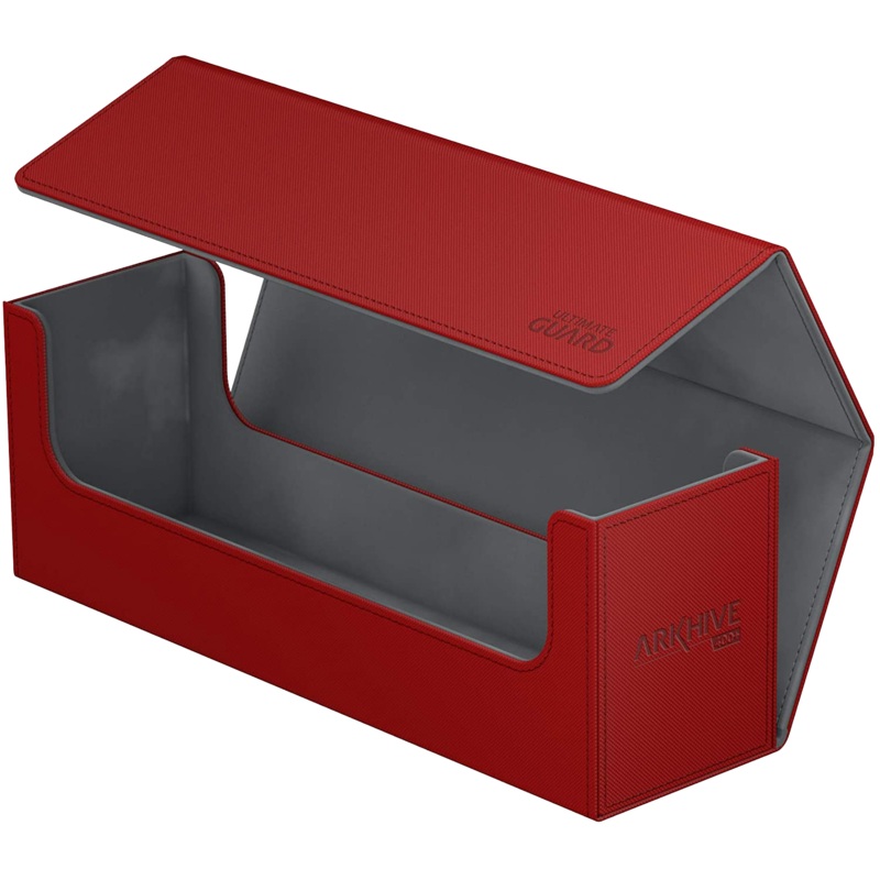 Ultimate Guard Deck Case: Arkhive 400+ Standard Size XenoSkin Red