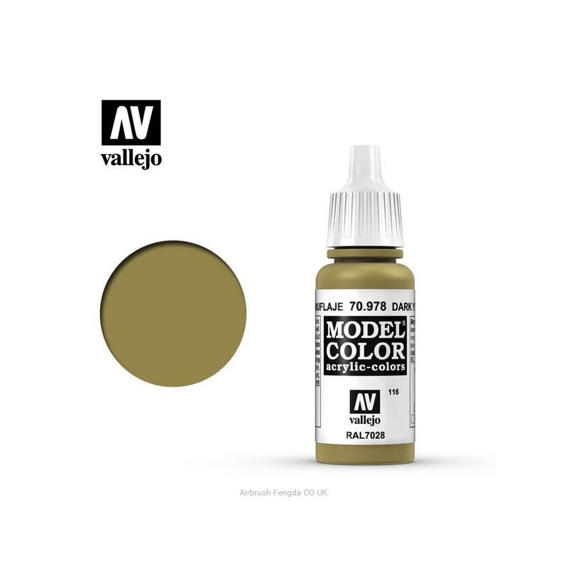 Vallejo Model Color – 70.978 Dark Yellow