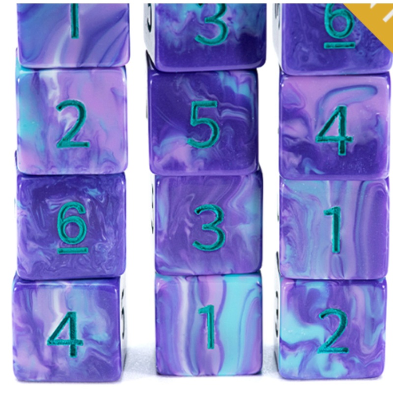 Gate Keeper Dice: Irises Van Gogh Dice 12d6