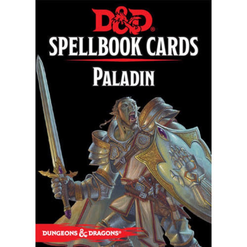 D&D RPG: Spellbook Cards – Paladin Deck (69 cards)