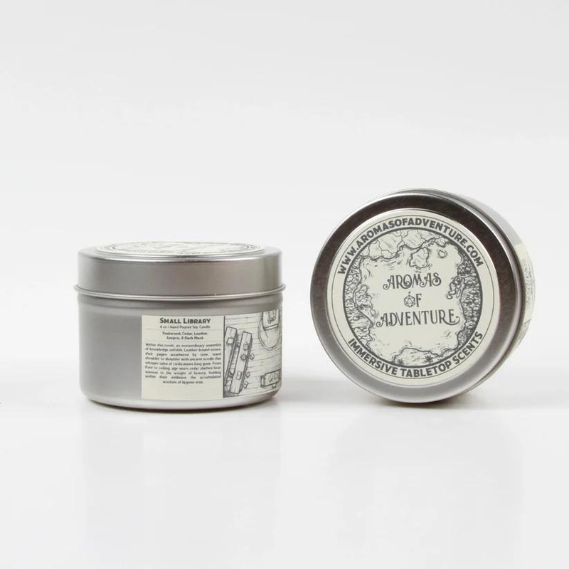 Aromas of Adventure – Small Library (4 oz Scented Candle)