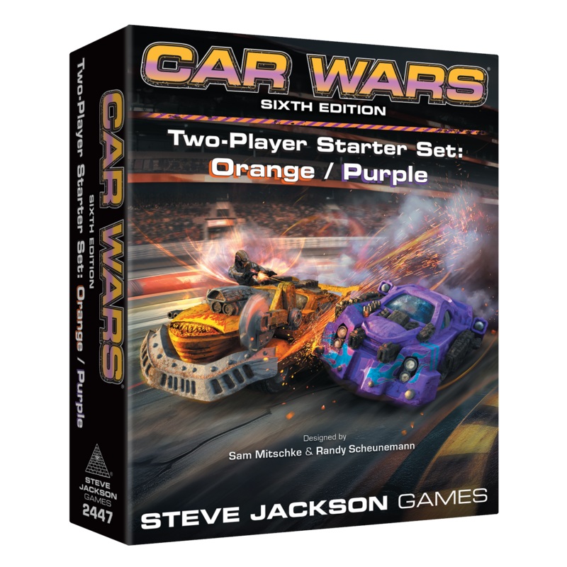 Car Wars: 6th Edition Two Player Starter Set (Orange/Purple)