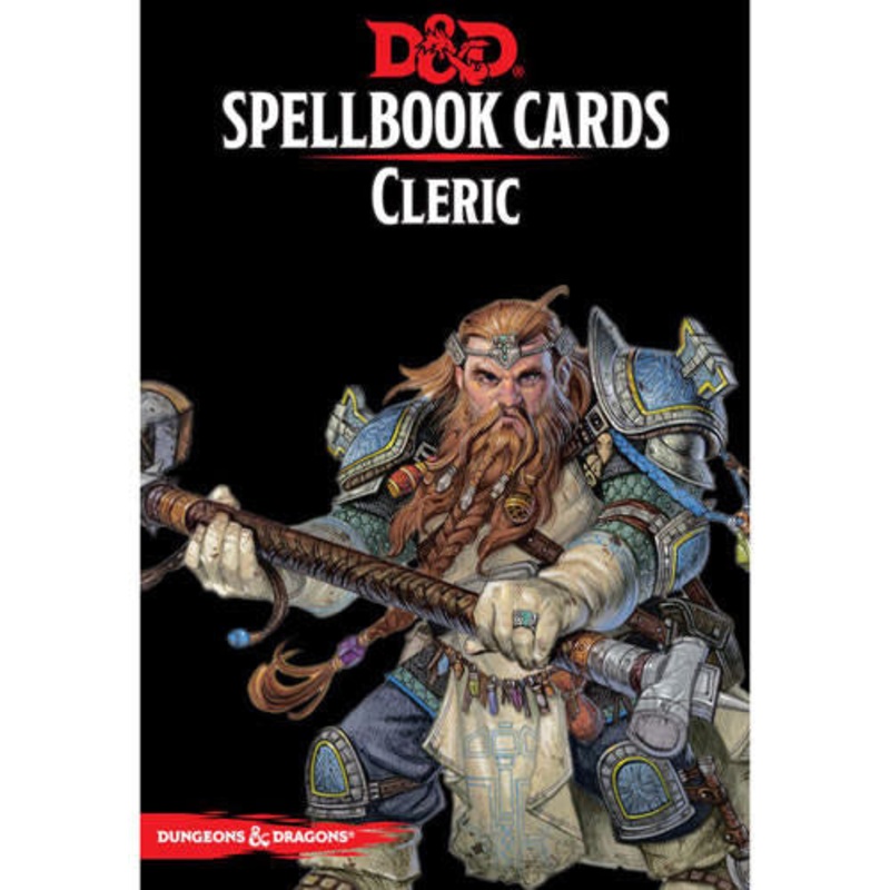 D&D RPG: Spellbook Cards – Cleric Deck (149 cards)