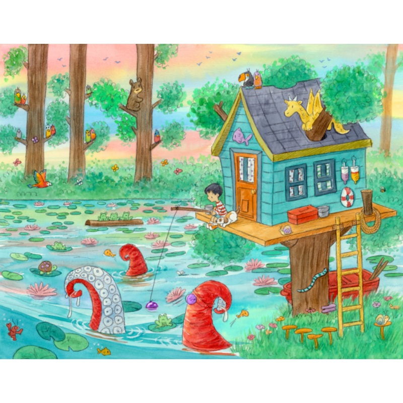 Artifact Wooden Puzzles – Henri and the Kraken