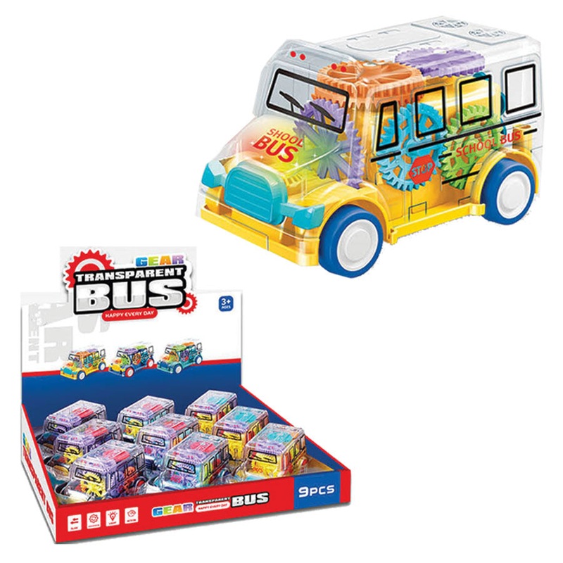 03630 – 5″ Geared Mini Bus with Light and Sound