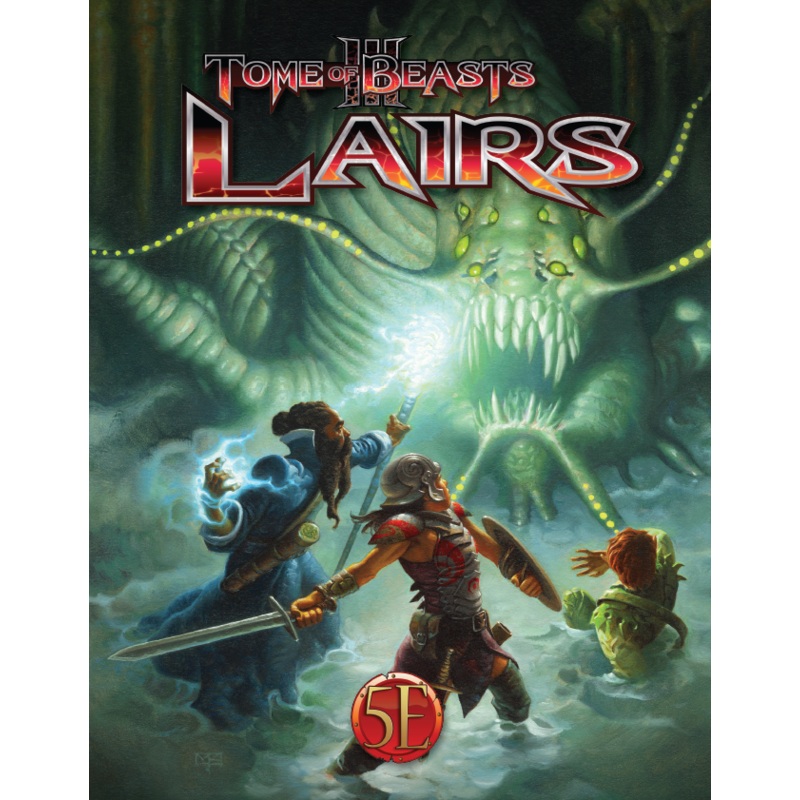Tome of Beasts III Lairs 5th Edition
