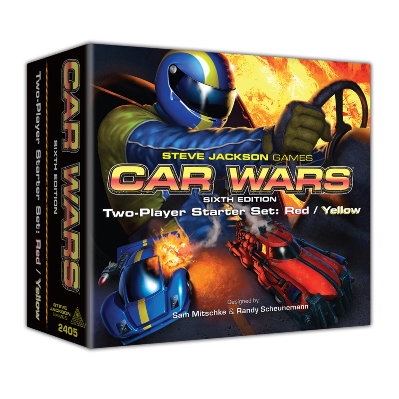 Car Wars Sixth Edition Two Player Starter Red / Yellow