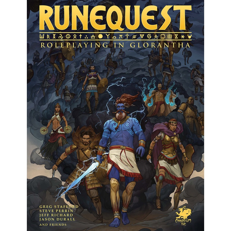 RuneQuest – Roleplaying in Glorantha – Hardcover