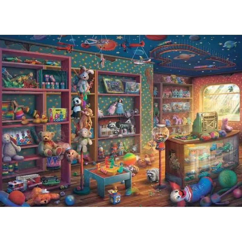 Abandoned – Tattered Toy Store (Ravensburger 1000pc)