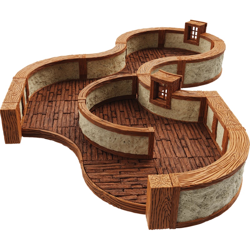 WarLock Tiles: Town & Village III – Curves