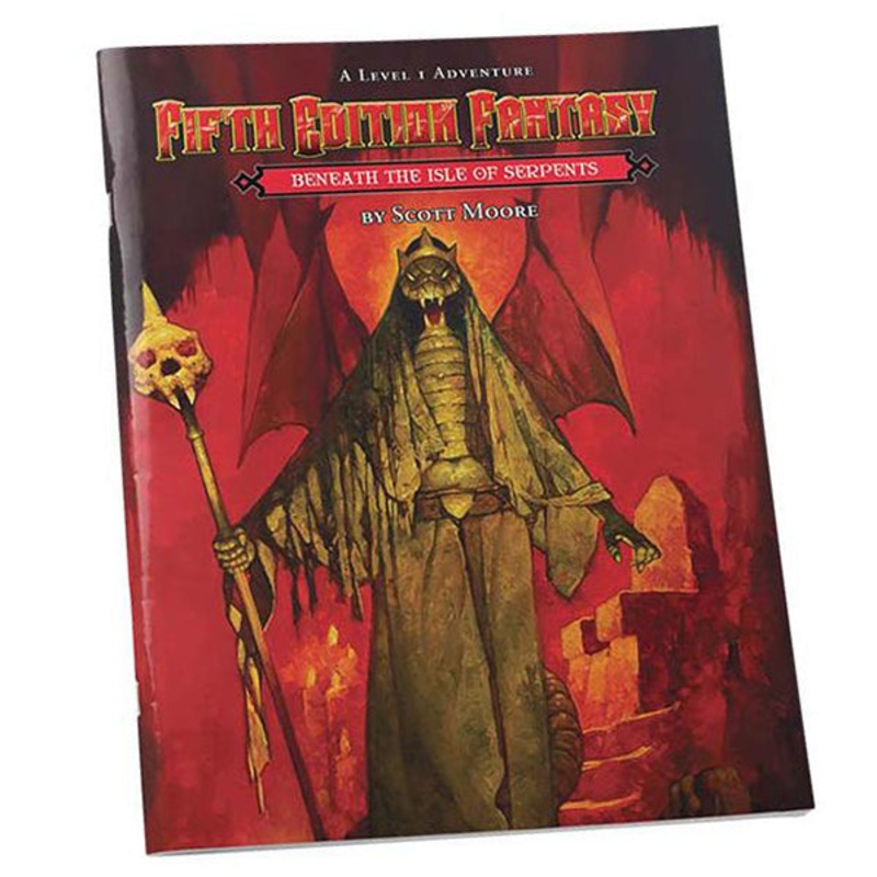 D&D, 5e Fantasy #28: Beneath the Isle of the Serpents