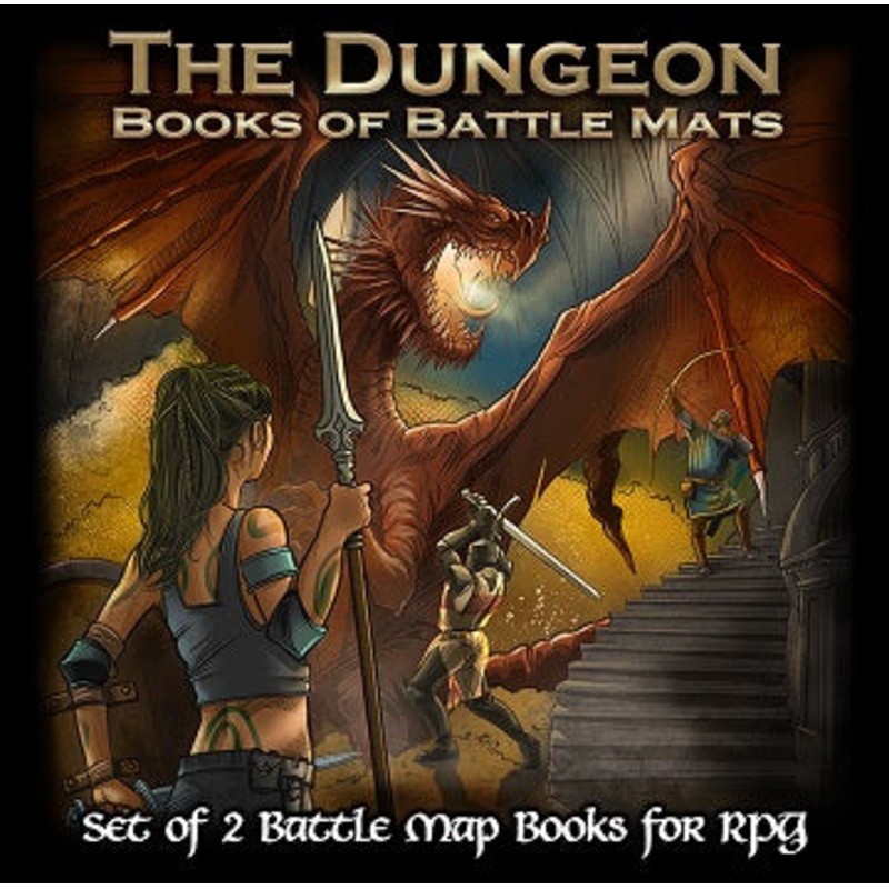 THE DUNGEON BOOKS OF BATTLE MATS