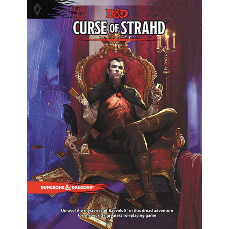 Dungeons & Dragons RPG: Curse of Strahd Hard Cover