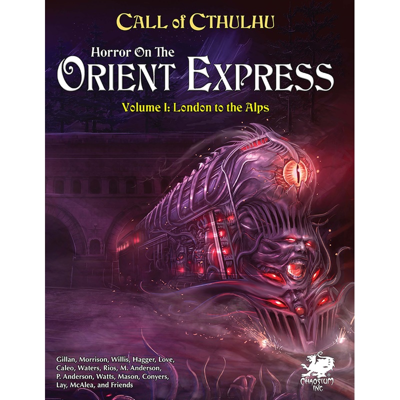 Call of Cthulhu 7th Edition RPG Horror on the Orient Express